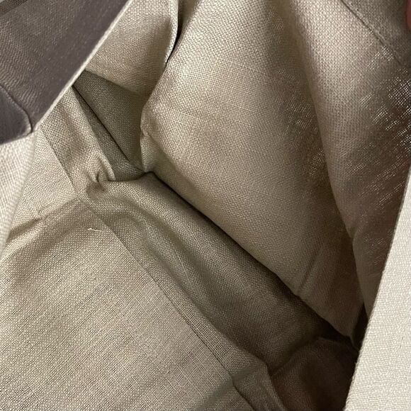 West Elm Dark Flax Warm Gray Melange Linen Cotton Blend Pillow Shams NWT - Picture 6 of 12